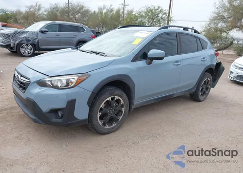 2021 Subaru Crosstrek Premium из США, поврежденный, VIN JF2GTAPC3MH348640